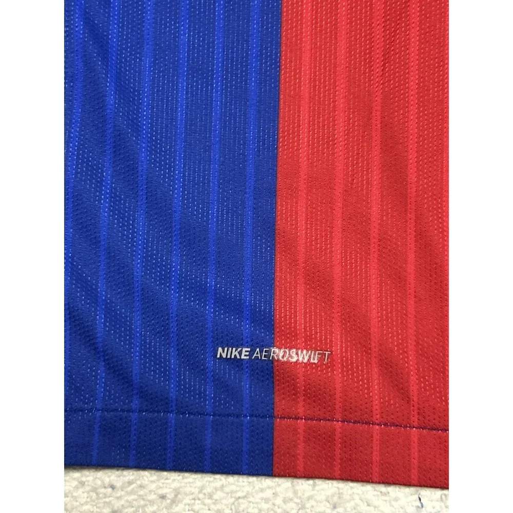 Nike FC Barcelona 2016/17 Messi 10 Aeroswift Authentic Soccer Jersey Medium